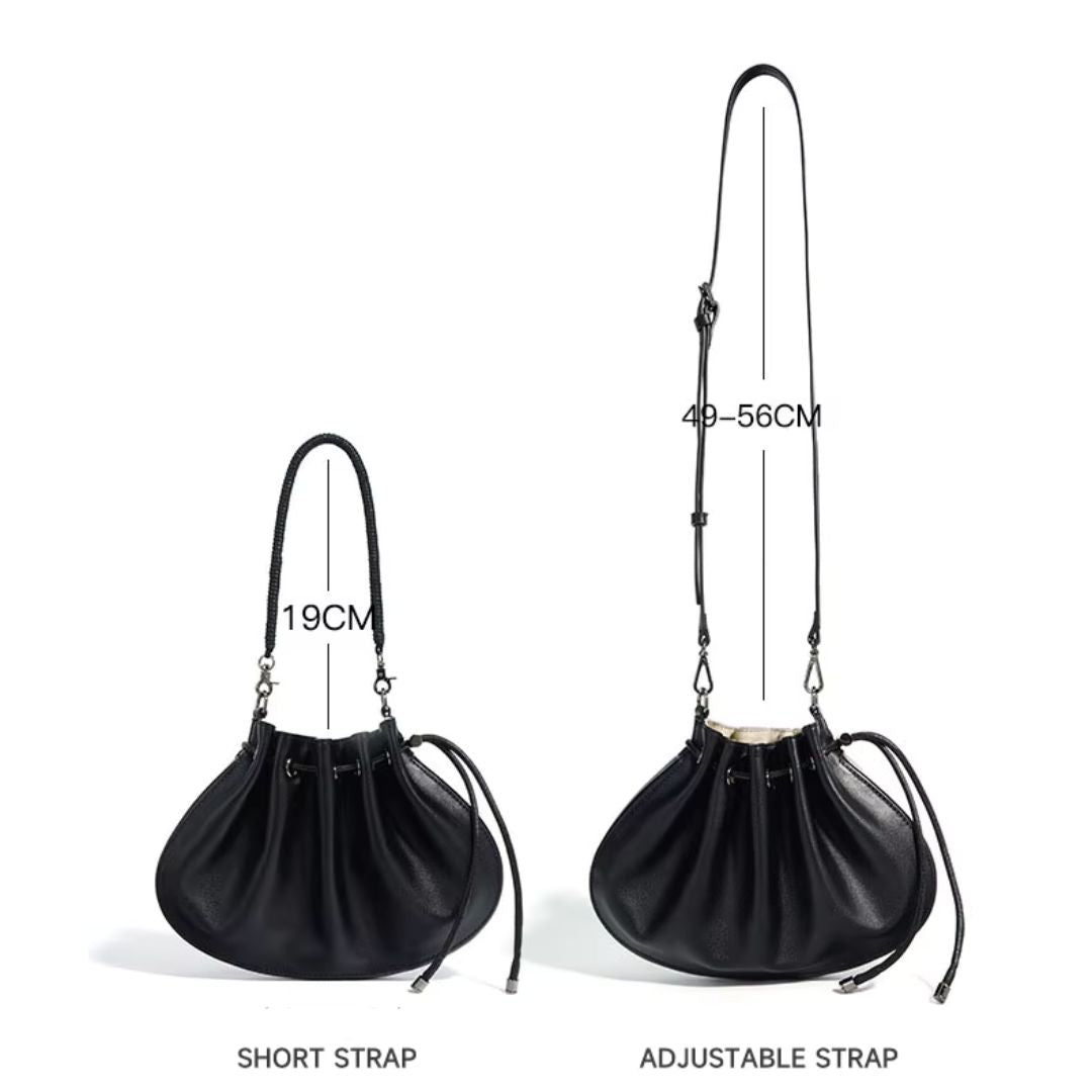 The Elowen Ruched Pouch