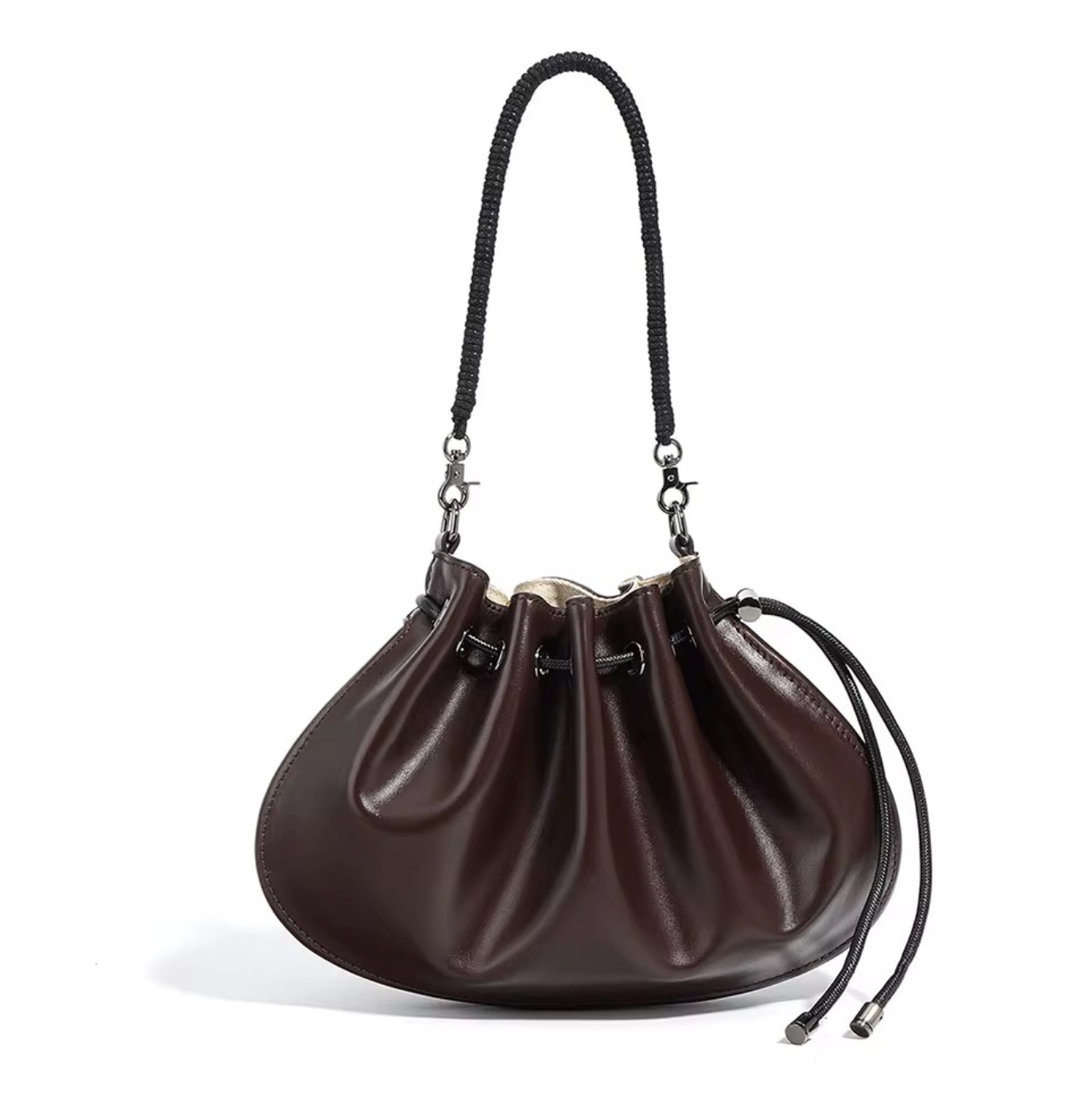The Elowen Ruched Pouch